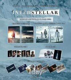 Interstellar Double Lenticulaire Edition Steelbook Mantalab Neuf Pre order
