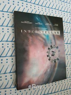 Interstellar HDzeta Lenticular FullSlip Bluray Steelbook NEW