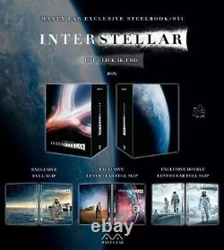 Interstellar Steelbook Manta Lab Oneclick Boxset NEW AND SEALED #1/600