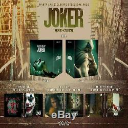 JOKER Mantalab STEELBOOK Boxset Oneclick NEW NEUF