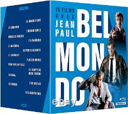 Jean-Paul Belmondo Coffret Blu Ray 15 Films Best Of Version Restaurée DVD Ci