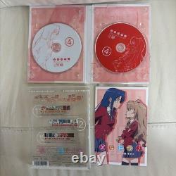 Jeu DVD complet Toradora tous les 8 volumes audio japonais