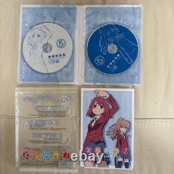 Jeu DVD complet Toradora tous les 8 volumes audio japonais