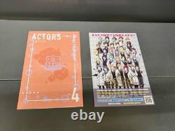Jeu DVD de connexion chansons ACTORS volumes 1 à 4 par Kajihara Gakuto utilisé