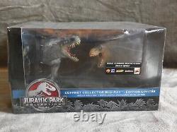 Jurassic Park Coffret Collector Blu-ray Edition Limitée Figurines Dinosaure NEUF