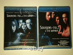 LOT 2 BLU-RAY Souviens -Toi. L'été Dernier 1 + 2 Neuf Sous Blister RARE