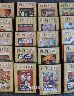 LOT de 25 DVD de la collection Les Plus Grands Péplums, Editions FABBRI