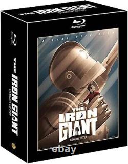 Le Géant De Fer Signature Edition Collector Limitée Blu-Ray Dvd Figurine neuf