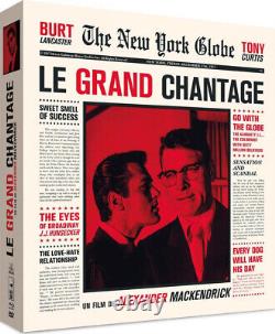 Le Grand Chantage Sweet smell of success Édition Collector Blu-Ray +2 DVD +Livre