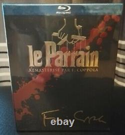 Le Parrain La trilogie restaurée Coffret Edition limitée collector 4 Blu-Ray