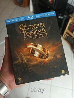 Le Seigneur des Anneaux Trilogie Coffret Steelbook Édition Limitée Blu-ray + DVD