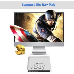 Lecteur Blu-ray USB 3.0 Externe Lecteur/Graveur BD-RW CD-RW DVD-RW Drive Pour PC