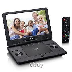 Lenco BRP-1150BK Lecteur DVD / Blu-ray portable 11.5 avec USB et SD Noir