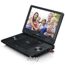 Lenco BRP-1150BK Lecteur DVD / Blu-ray portable 11.5 avec USB et SD Noir