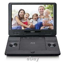 Lenco BRP-1150BK Lecteur DVD / Blu-ray portable 11.5 avec USB et SD Noir