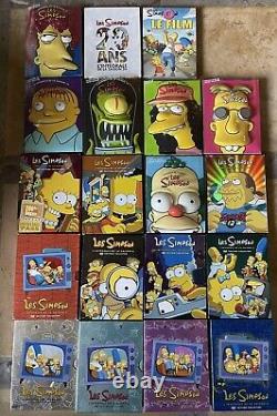 Les Simpson Intégral Coffret DVD Collector Édition Limitée Simpsons Plus Film