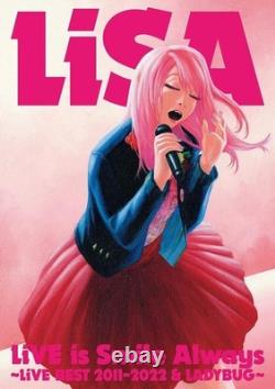 LiSA LiVE est Smile Always LiVE BEST 2011-2022 & LADY BUG 3 Blu-ray Japon