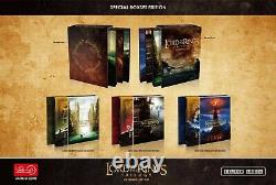 Lord Of The Rings One Click Boxset 3X Fulllslip Steelbook Edition Hdzeta Neuf