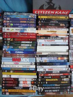 Lot 140 DVD films français étrangers coffrets films et séries disney cinéphiles