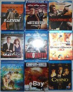 Lot 161 Blu Ray Films Tous Genres, Science-fiction, Action, Comédies