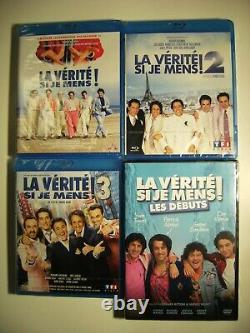 Lot 3 Blu-Ray + 1 Dvd La Vérité Si Je Mens! Intégrale Neuf Sous Blister RARE