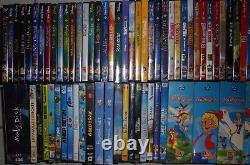 Lot 53 DVD Disney Grands Classiques Dessins Animes + Divers 91 DVD Au Total