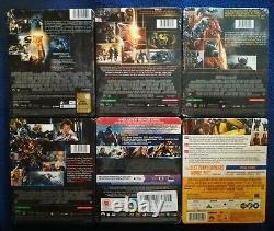 Lot 6 Coffrets Transformers intégrale steelbook Blu-ray édition collector neuf
