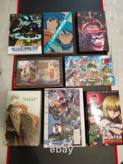 Lot Coffrets d'animes format A4 Blu Ray VF/VOSTFR Hunter x Hunter, Demon Slayer