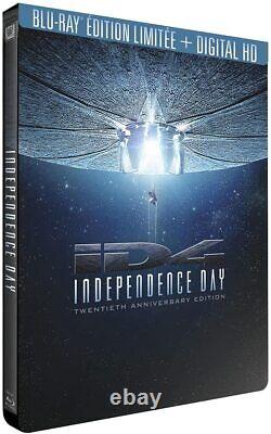 Lot Independence Day 1 & 2 intégrale steelbook édition collector limitée Blu-ray