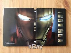 Lot Rare Bluray Steelbook Marvel Iron Man Blufans Lenticulaire & FuturShop