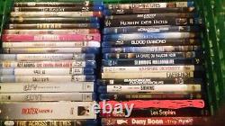 Lot de 34 blu ray trés bon état port gratuit regardez sur la liste