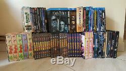 Lot de 34 coffrets blu-ray et DVD