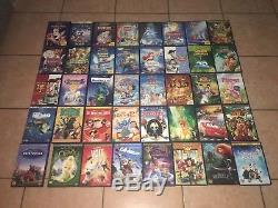 Lot de 40 dvd walt disney