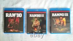 Lot de 41 Blu-ray + 4K (The Northman 4K, Rambo, Prisoners, Baby Boss 3D, etc)