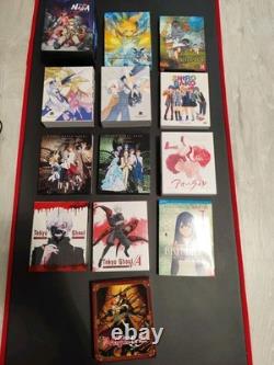 Lot de coffrets animes manga Blu Ray en vrac VF/VOSTFR Bungo Stray Dogs, Nadia