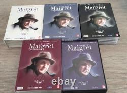 MAIGRET Bruno CREMER La collection LES 5 COFFRETS (50 DVD) L INTÉGRALE