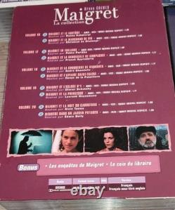 MAIGRET Bruno CREMER La collection LES 5 COFFRETS (50 DVD) L INTÉGRALE