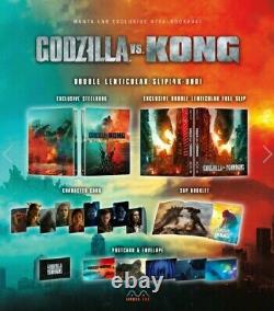 ME#41 Godzilla vs. Kong Steelbook (Double Lenticular Full Slip)Precommande