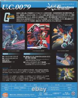 MOBILE SUIT GUNDAM Blu-ray U. C. Bibliothèques 9BD Region sous-titres anglais