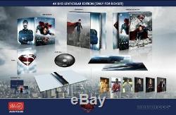 Man of Steel Hdzeta Steelbook, Lenticular Boxset, 4K + 3D + 2D Blu-ray