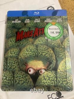 Mars Attacks! Blu-ray Steelbook Neuf sous blister Cover FR Rare