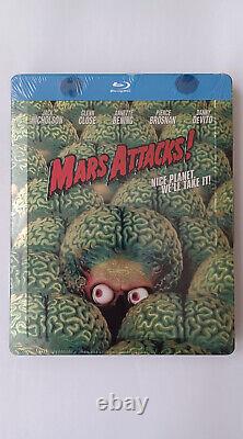 Mars Attacks! Blu-ray steelbook (neuf)