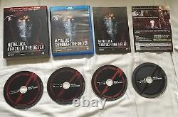 Metallica Through The Never French Exclusive 4disc Set Blu-ray 3d/2d+3dvds New