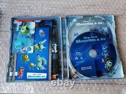 Monsters Inc Blu Ray Steelbook Lenticular Kimchidvd (monstres Et Compagnie)