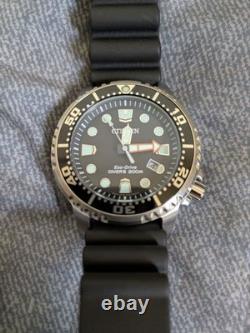 Montre CITIZEN ProMaster Eco Drive montre bracelet noir entièrement