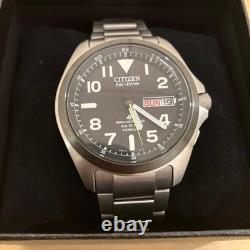 Montre CITIZEN ProMaster série LAND style champêtre pour homme, taille