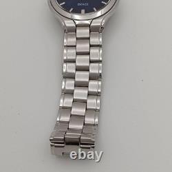 Montre SEIKO Dolce 8J4101A0 cadran bleu acier inoxydable quartz authentique