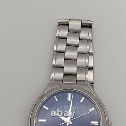 Montre SEIKO Dolce 8J4101A0 cadran bleu acier inoxydable quartz authentique