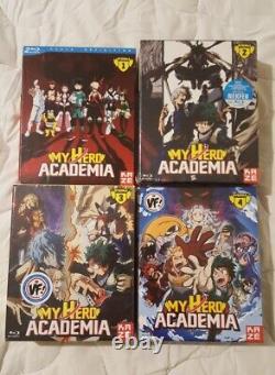 My Hero Academia blu ray saisons 1 à 4 coffrets collectors français