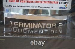 NEUF Coffret Blu-ray Terminator 2 Edition Ultimate 1000ex avec Tête Crane T-800